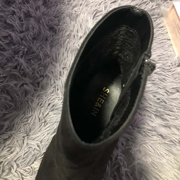 NEVER WORN 3in Shein black booties - Picture 3 of 4